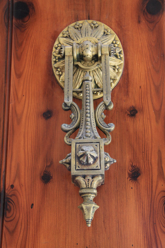 门上的艺术丨欧式门环 【小白必看!