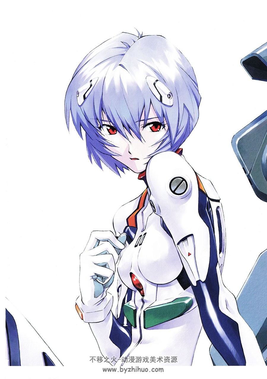 新世纪福音战士人物原画线稿参考