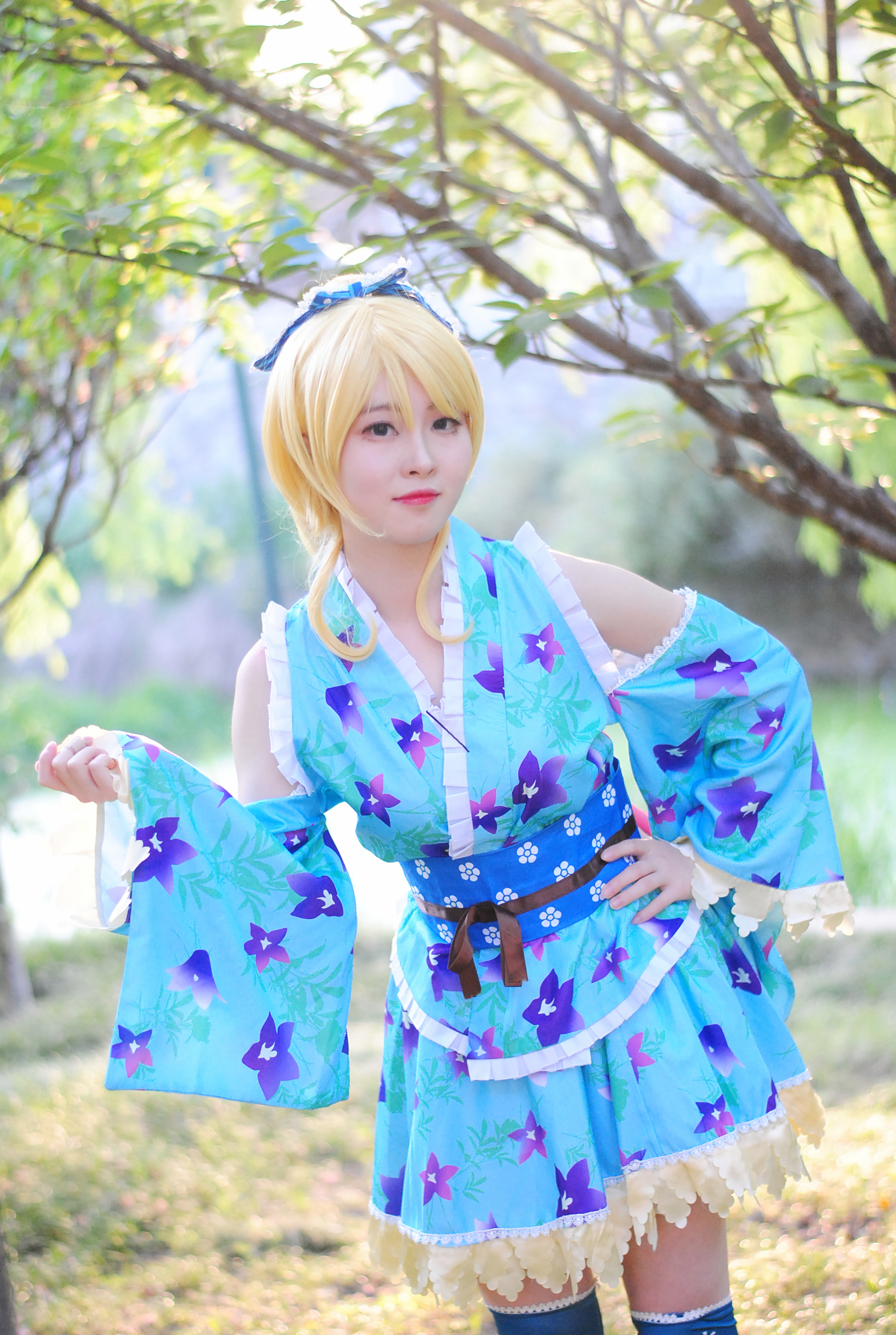 lovelive绚濑绘里浴衣觉醒