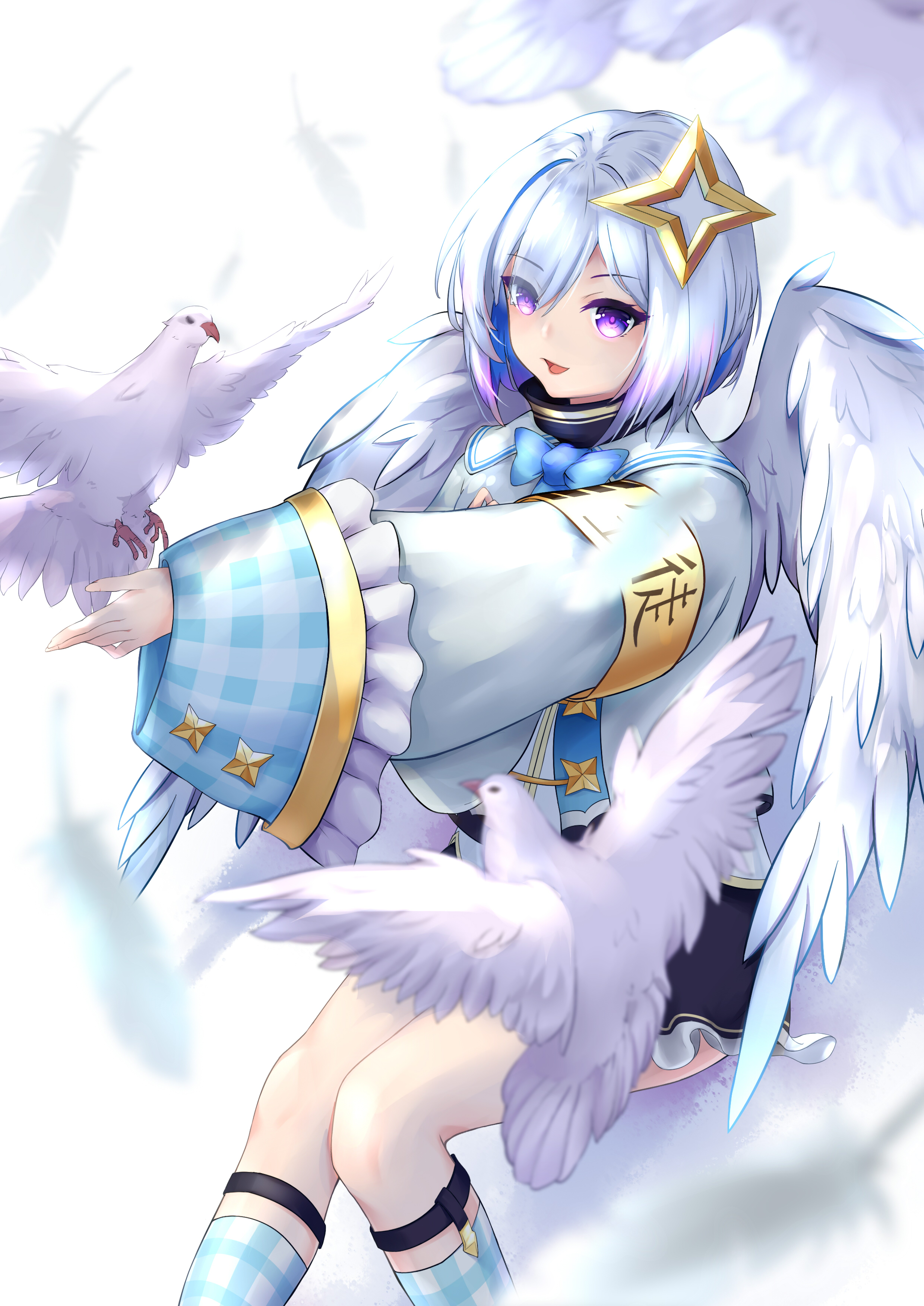 天音彼方official #天音彼方# 我终于又有时间摸鱼了[tv_doge]