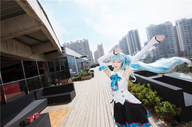 咸鱼晰子Vsinger初音未来Cosplay8