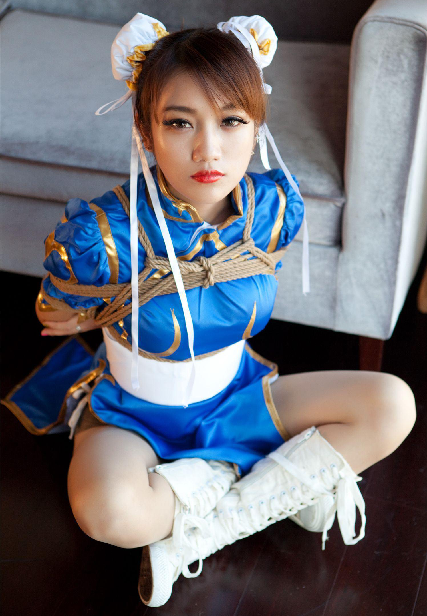 縛リ芸術/束缚艺术 Chun Li Kokomi的写真合集4