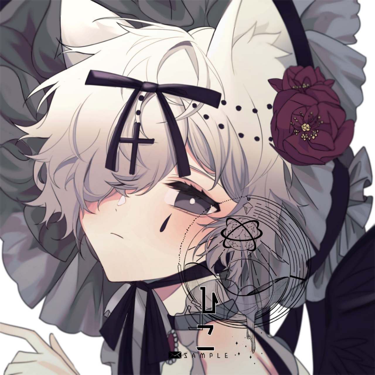 白桃金平糖hakutou