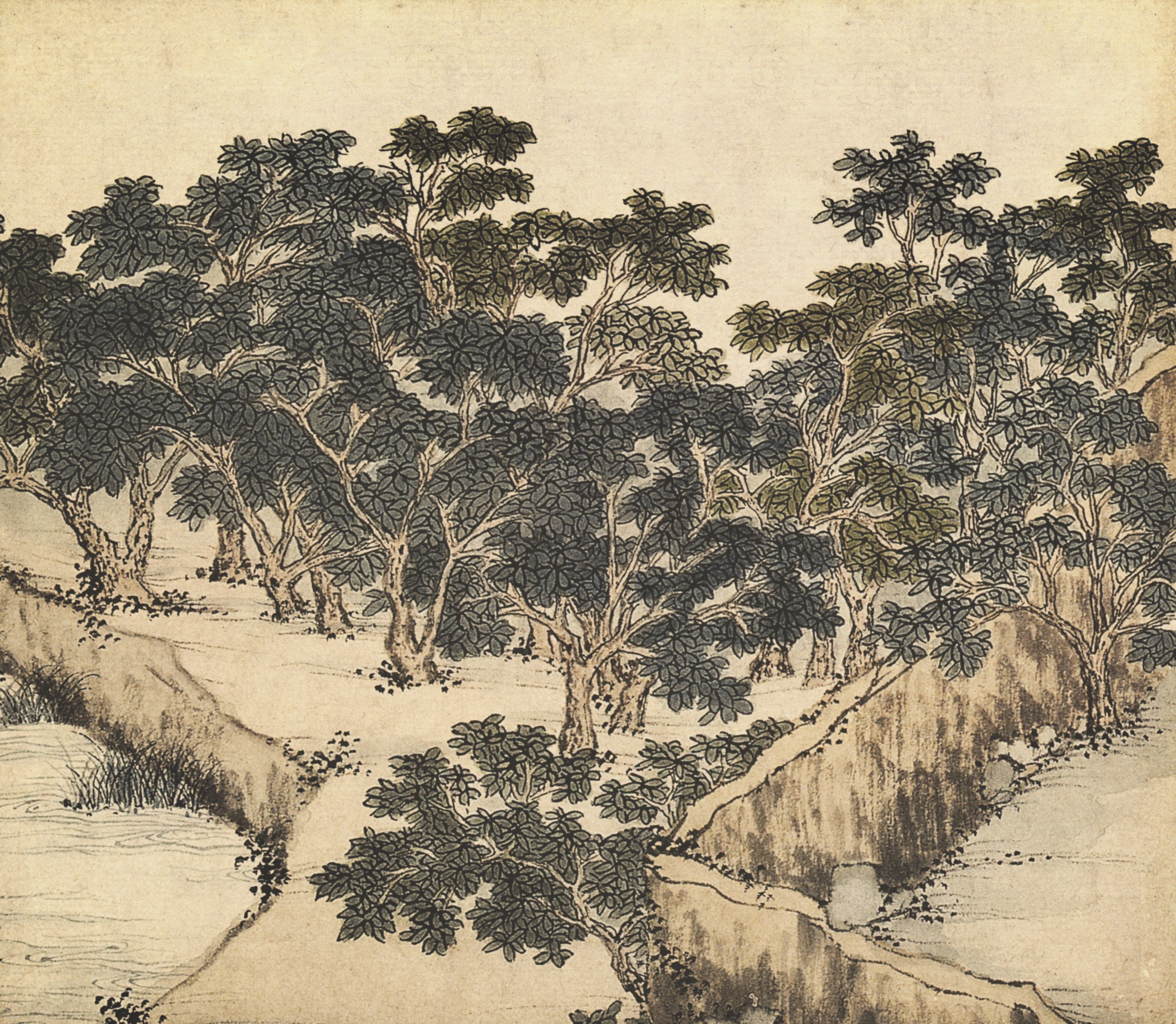 明代山水画大师沈周