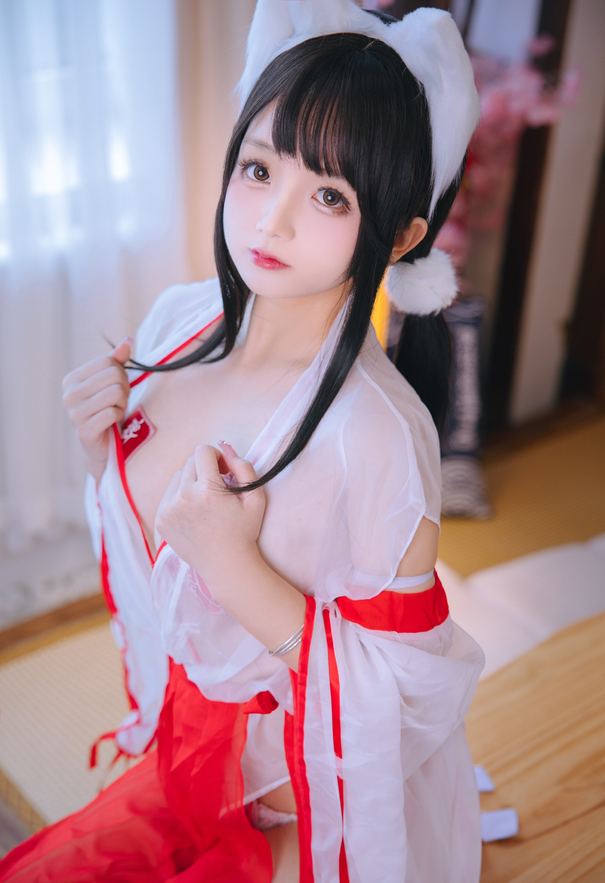 樱井小莜巫女cosplay5