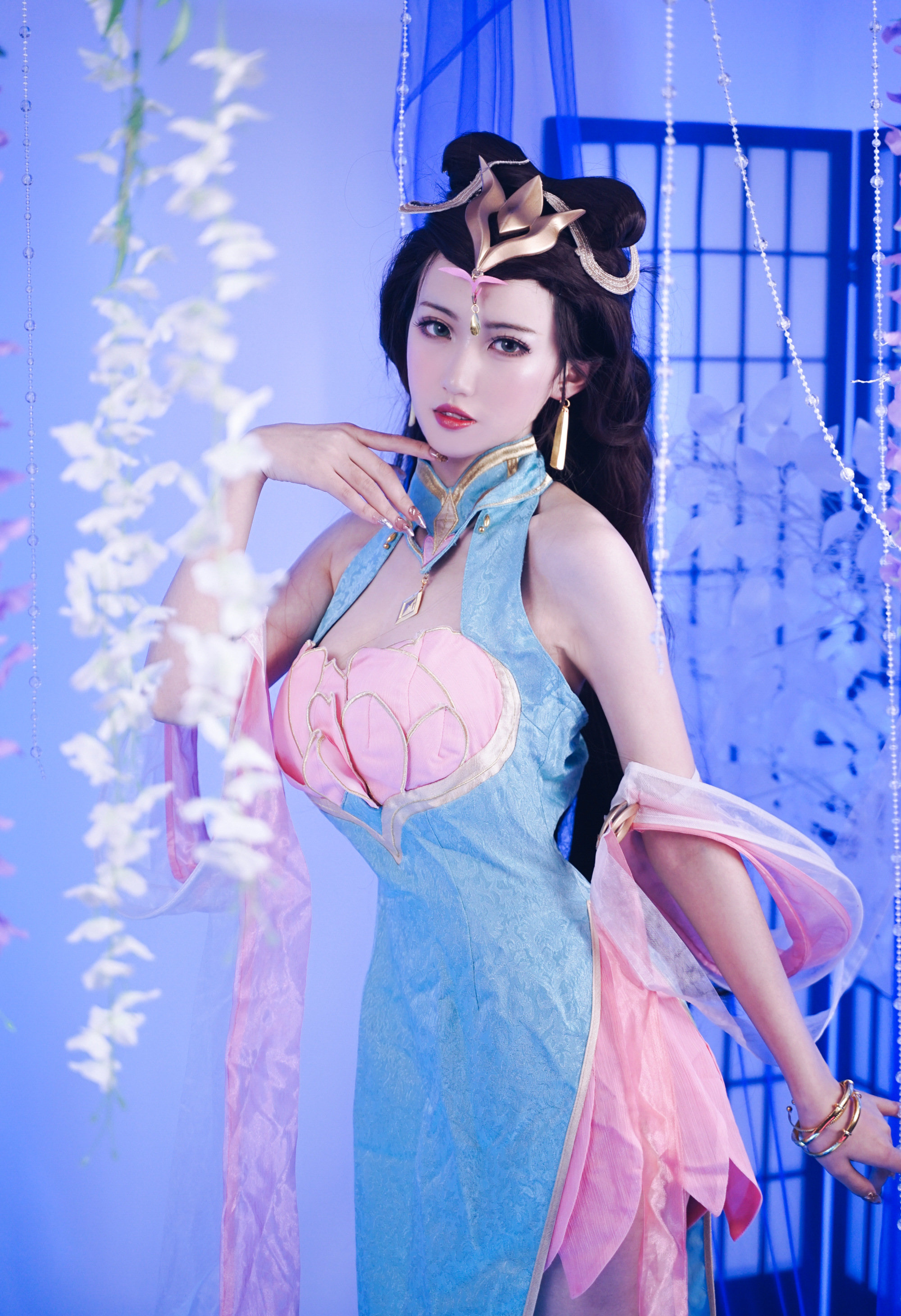 北阑尽夏玉环旗袍cosplay4