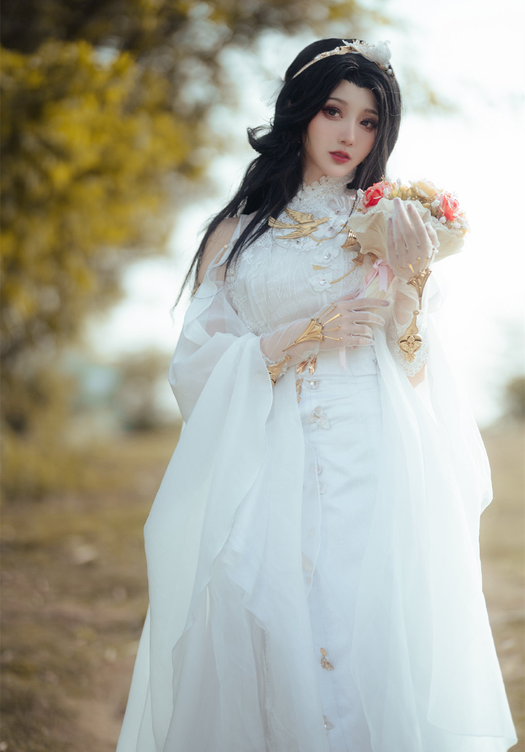 如月灰天涯明月刀时装浮光燕尔cosplay3