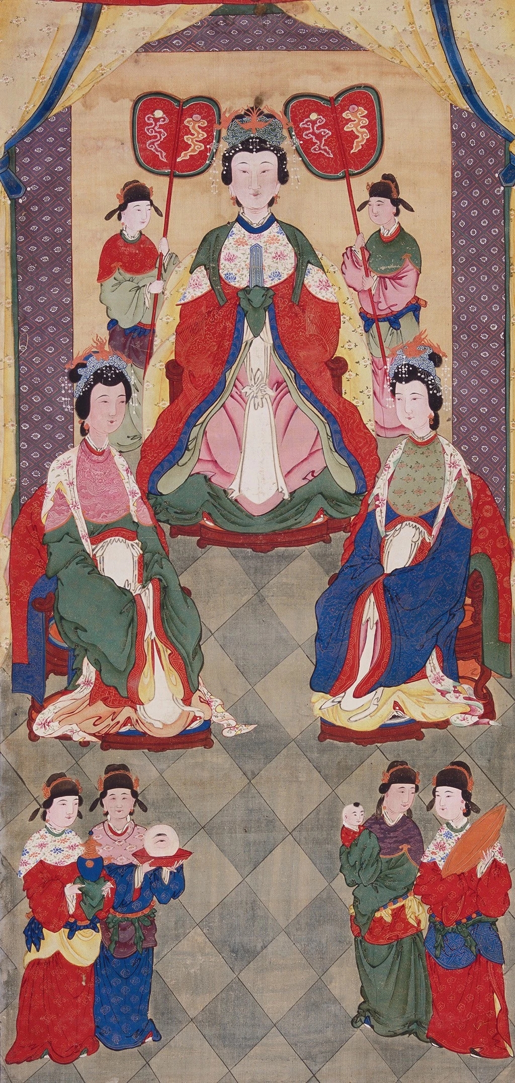 岁次辛丑四月十八 庆贺 中天紫微北极大帝(图1) 天仙玉女碧霞元君(图2