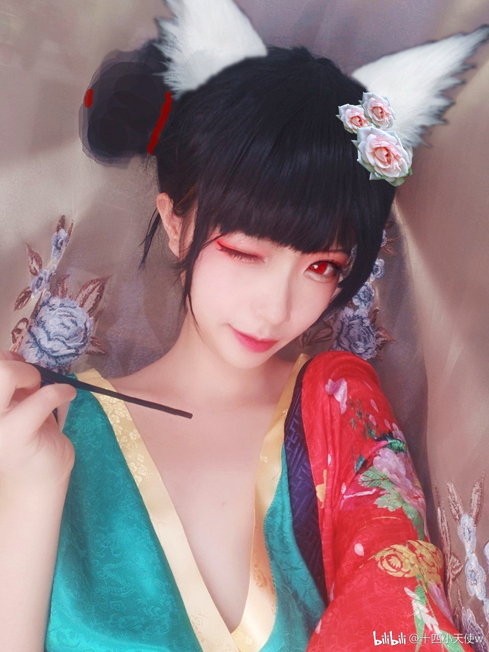 cos试妆白蛇缘起宝青坊狐妖