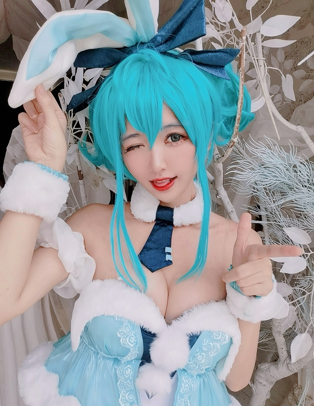 鳗鱼霏儿初音兔女郎CosPlay5