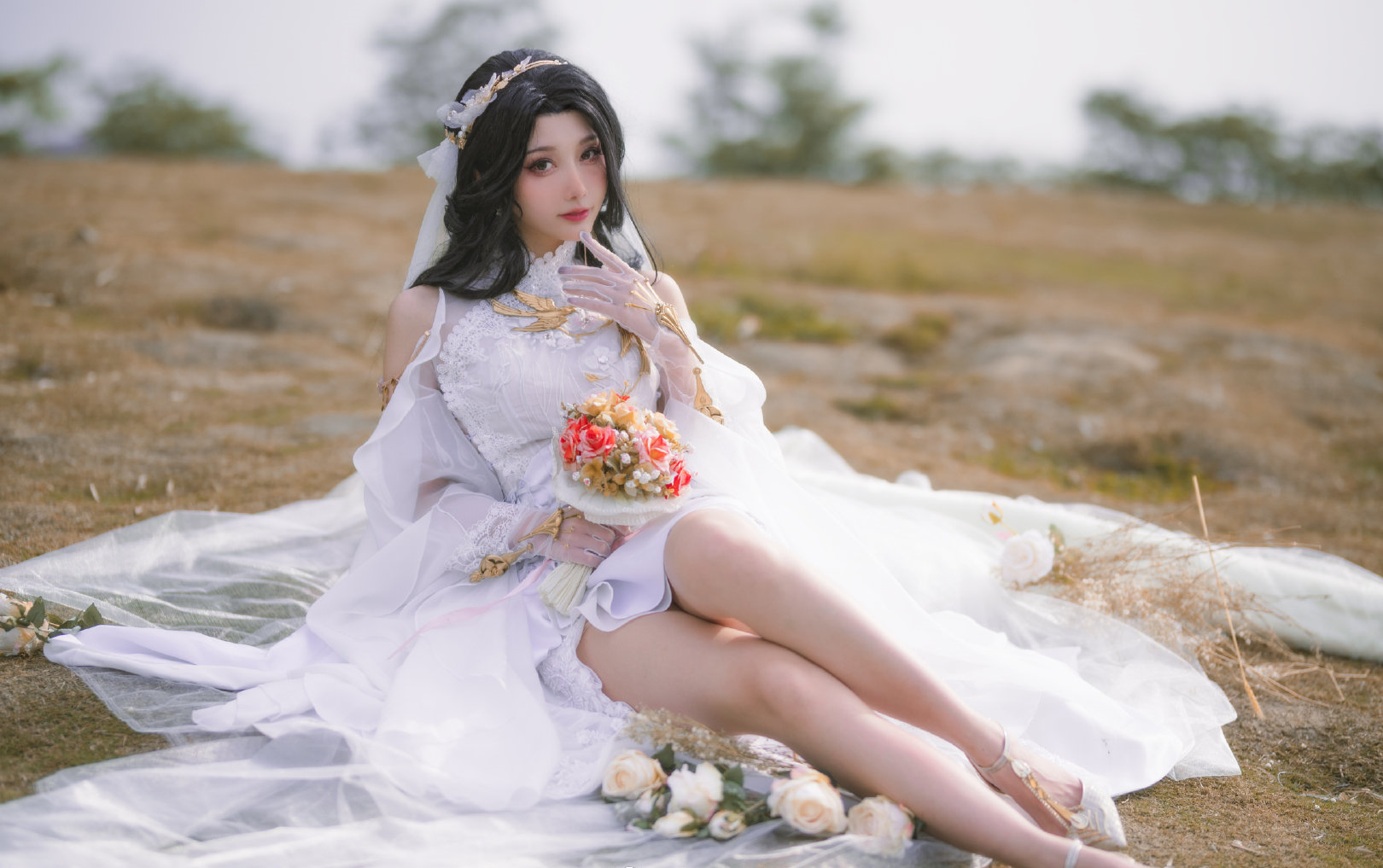 如月灰天涯明月刀时装浮光燕尔cosplay7