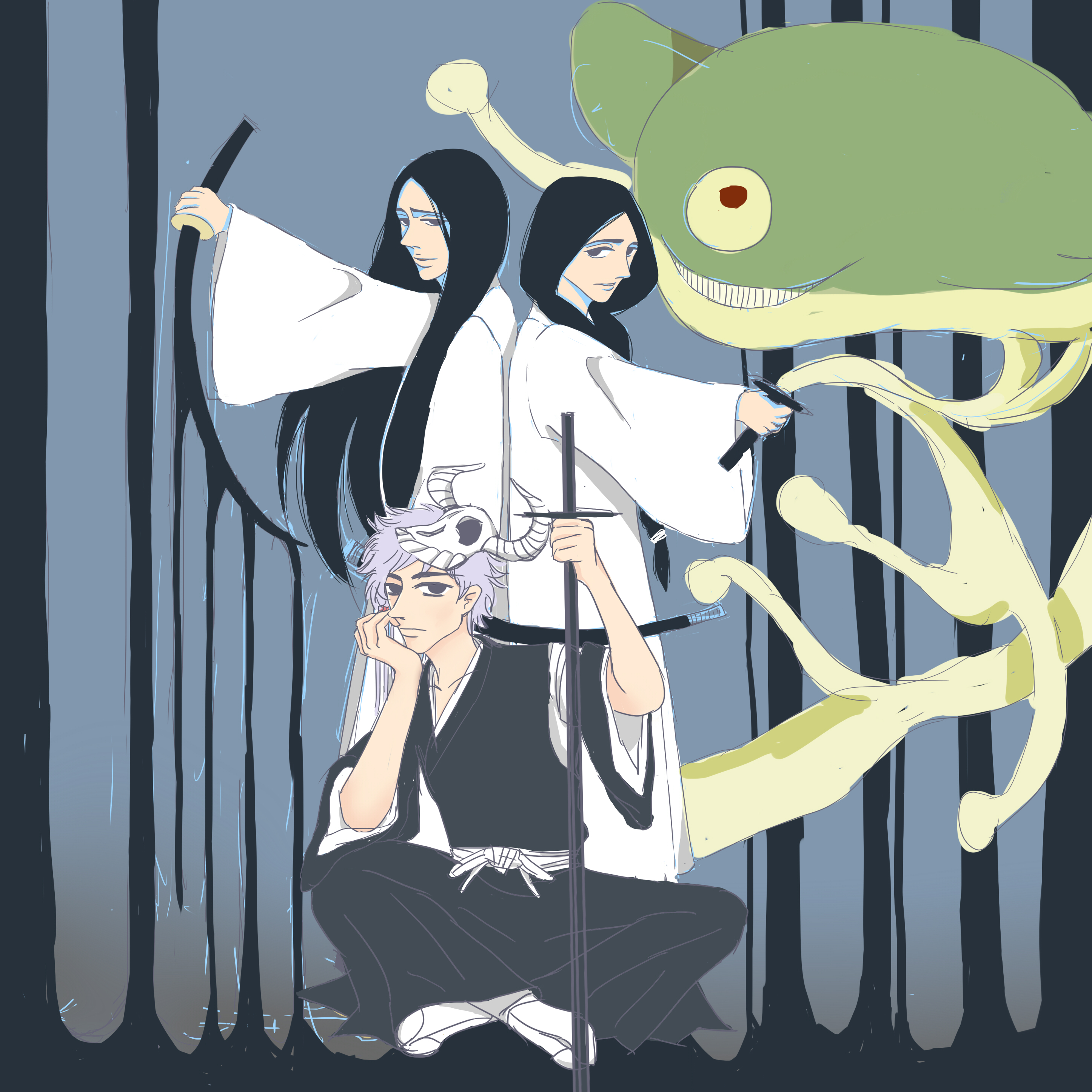 死神卯之花烈虎彻勇音