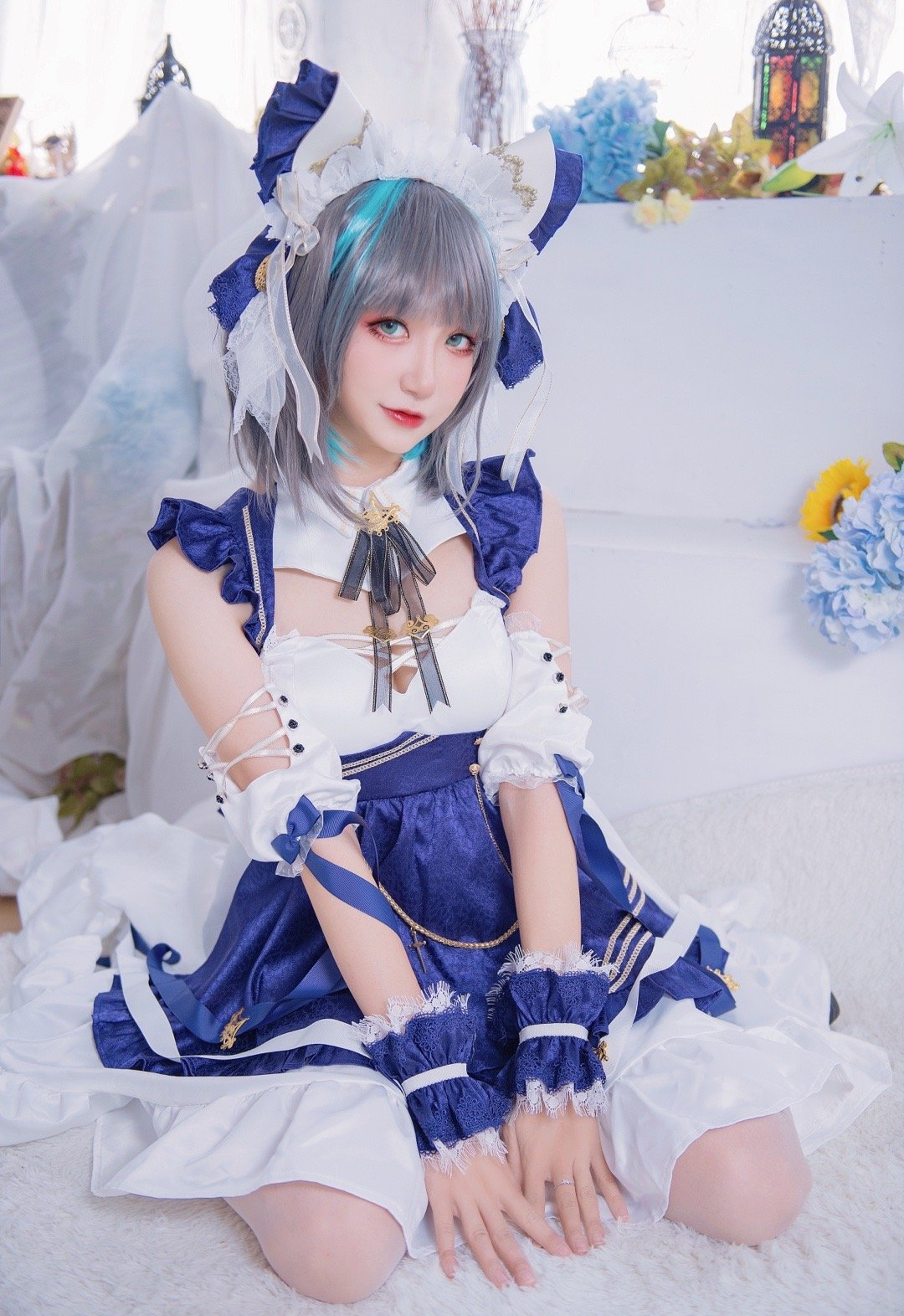 我最喜欢伊泽瑞尔了碧蓝航线柴郡cosplay2