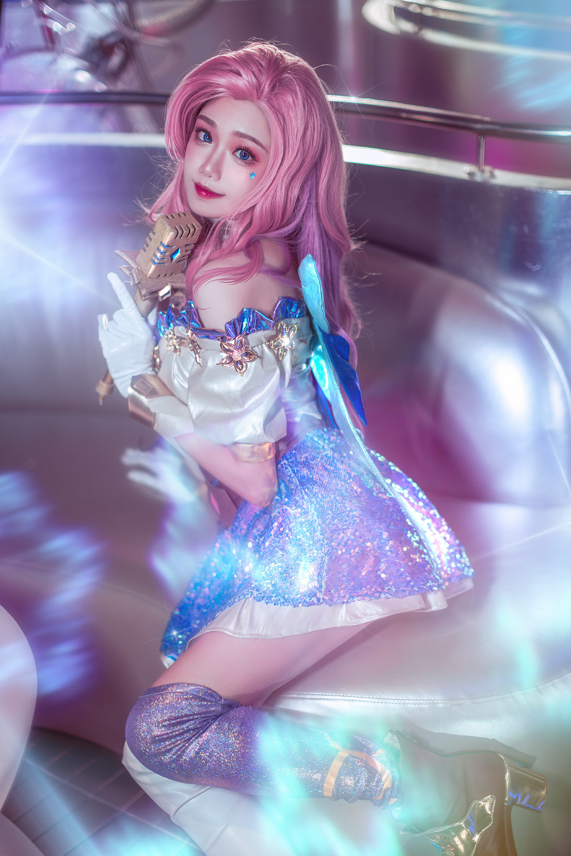 岑伊英雄联盟萨勒芬妮CosPlay7