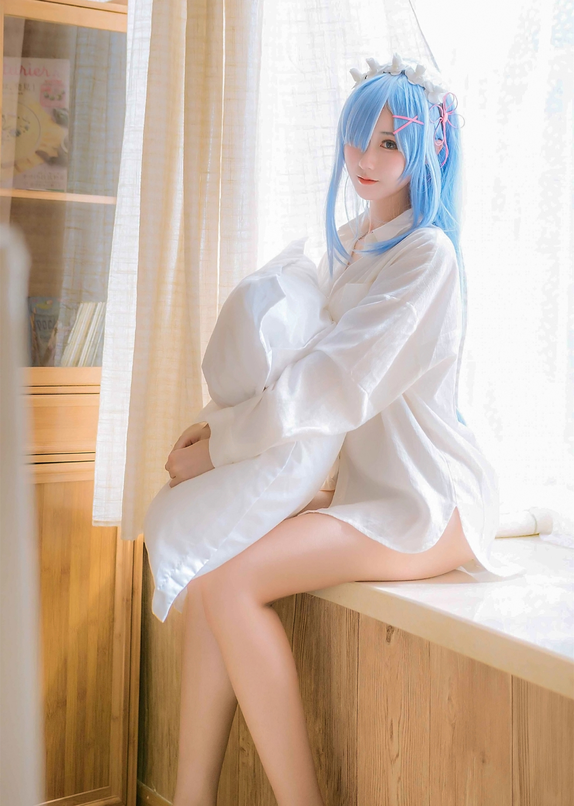 羽生三未蕾姆同人cosplay2