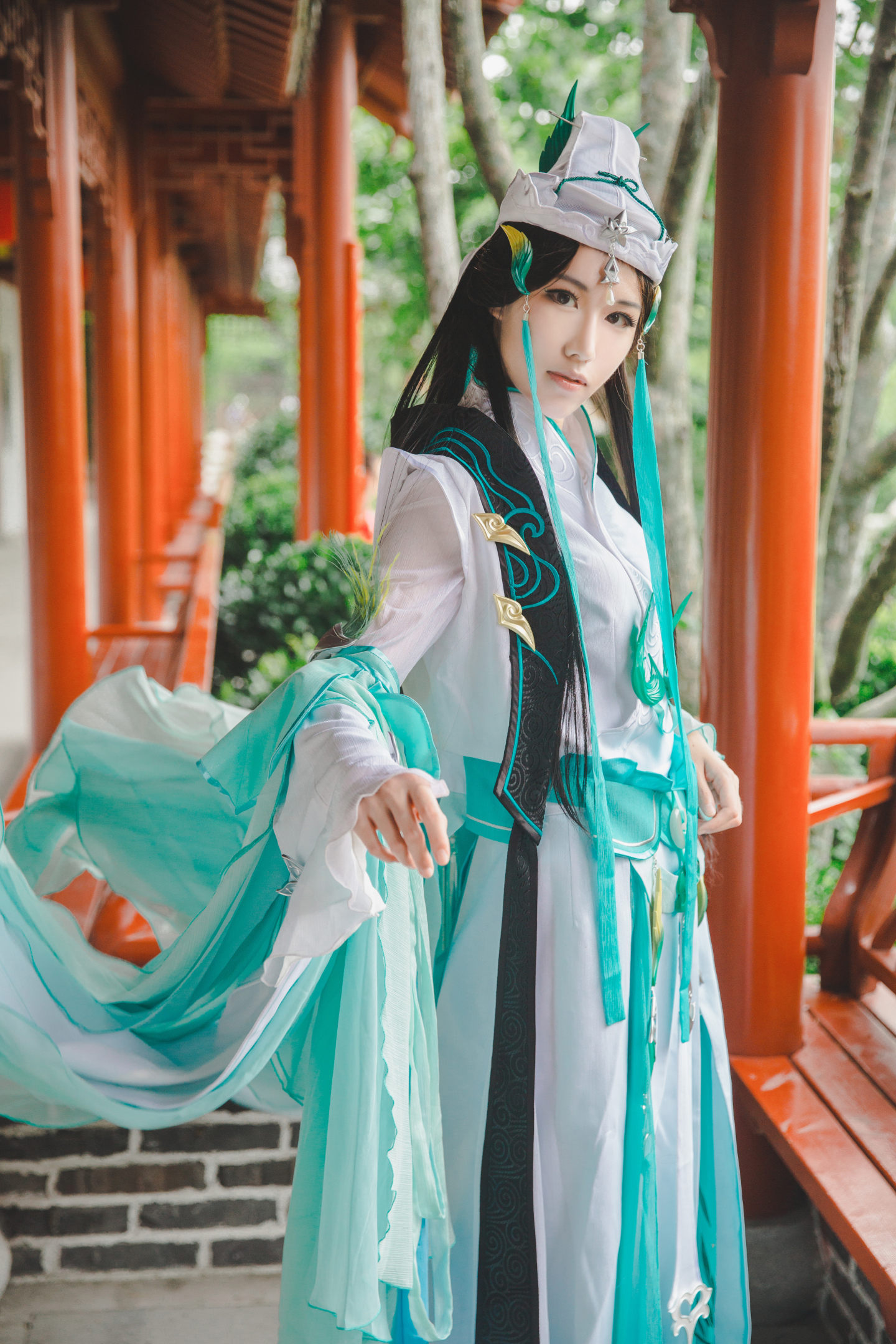 筎桑桑想成仙剑网三长歌门琴娘Cosplay2