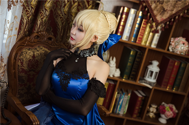 小冥FGO阿尔托利亚Cosplay7