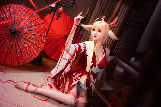 露兒大魔王狐妖小红娘涂山红红CosPlay3