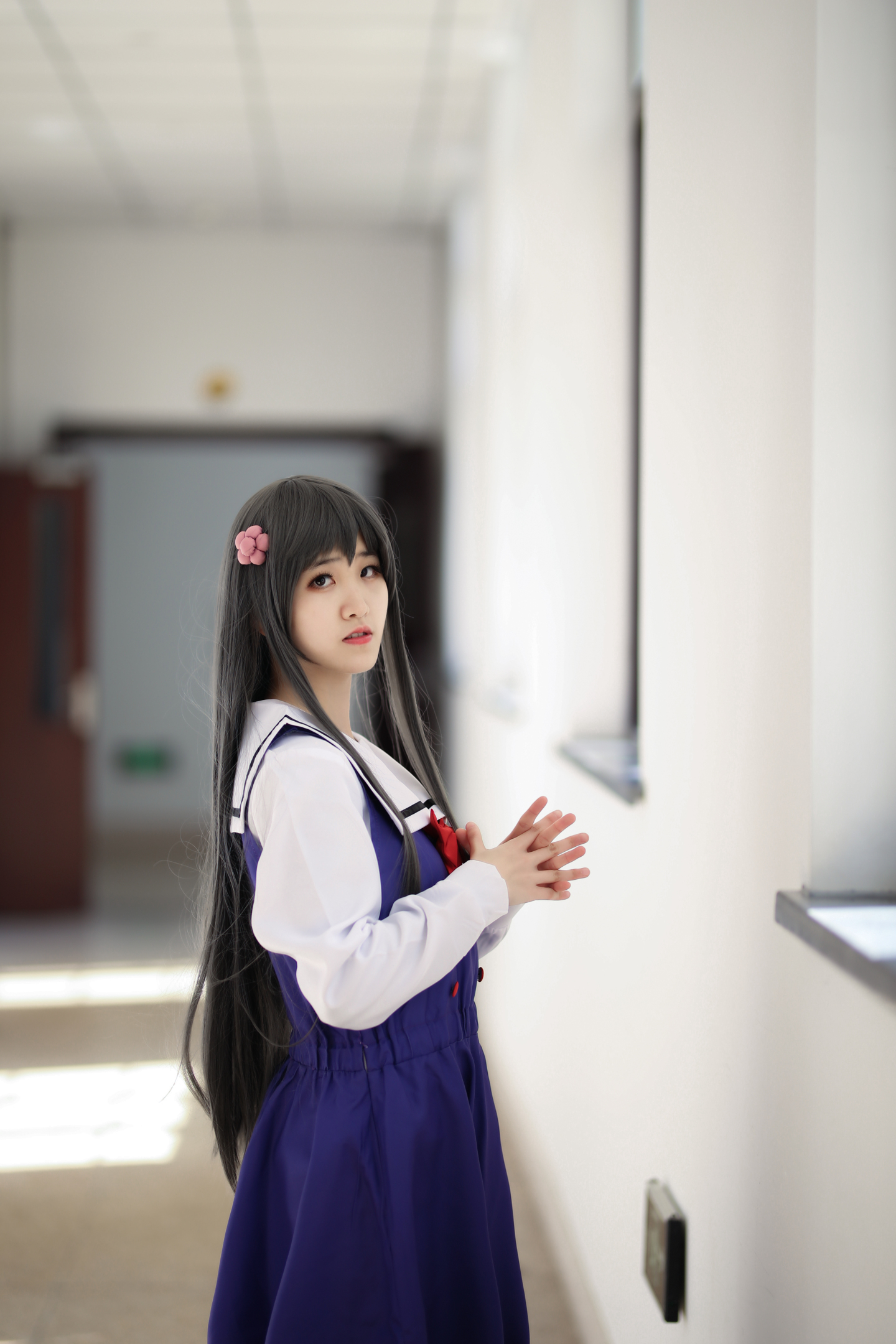 菟子酱天使降临到我身边白咲花CosPlay3