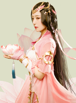 雪殇Cosplay剑侠情缘网络版叁雪河七秀