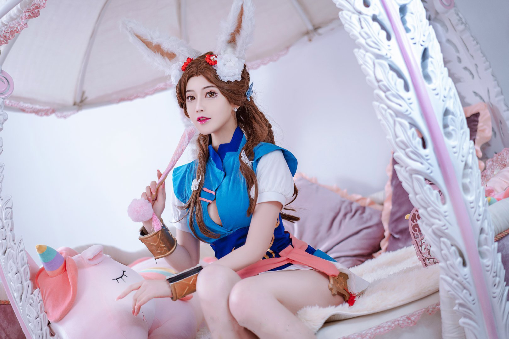 露兒大魔王龙之谷百里香cosplay1