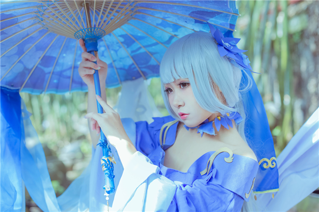 桃米剑网三兰庭轻罗萝莉Cosplay5