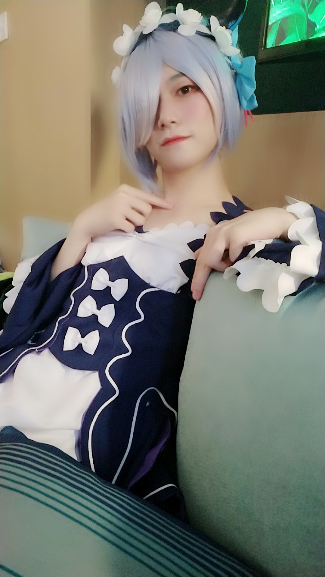 b站格斗区女装大佬可以打死人的雷姆