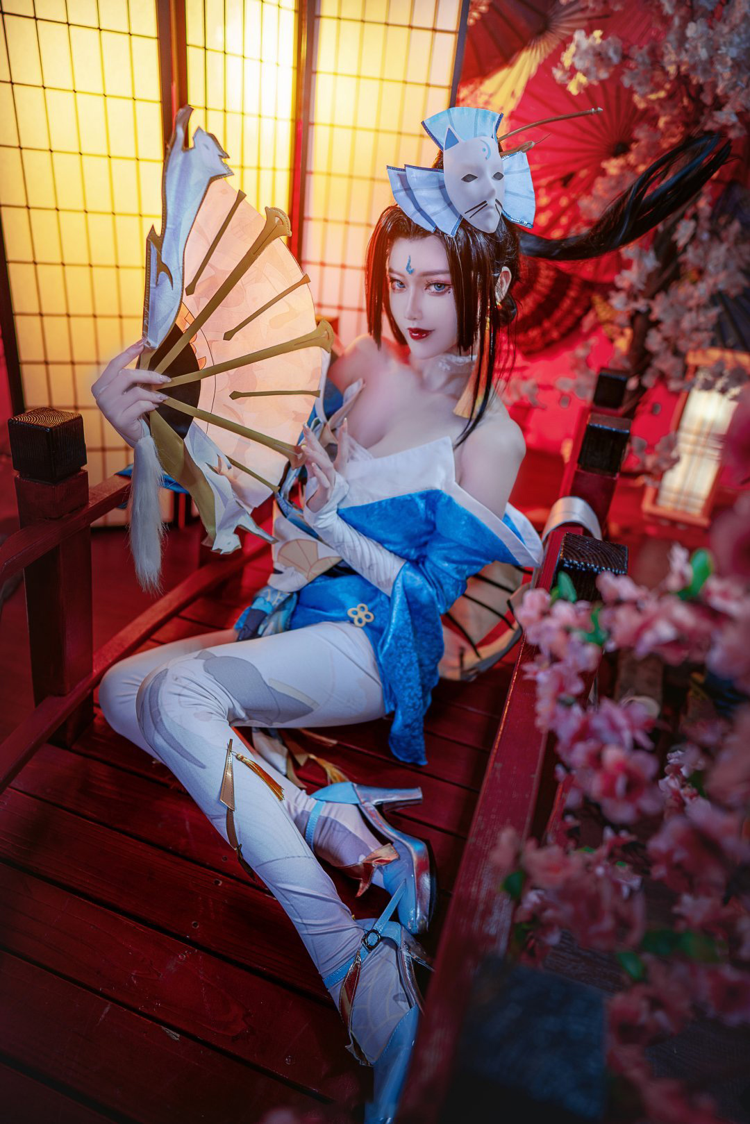 露兒大魔王王者荣耀不知火舞魅语cosplay5