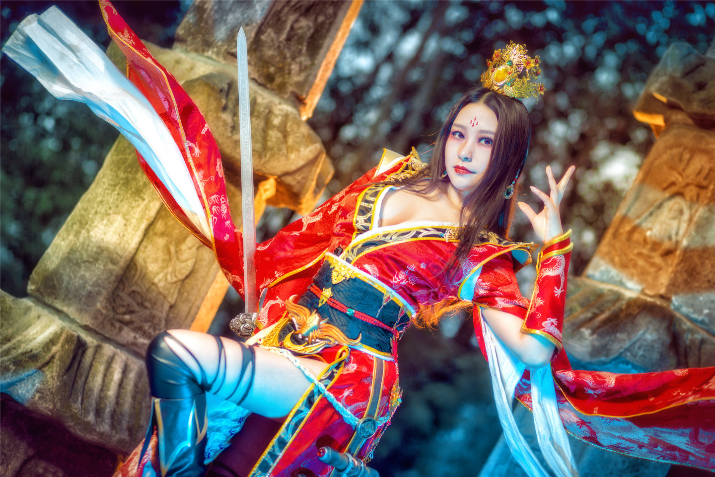 猫小朵暗黑破坏神秘法师cosplay4