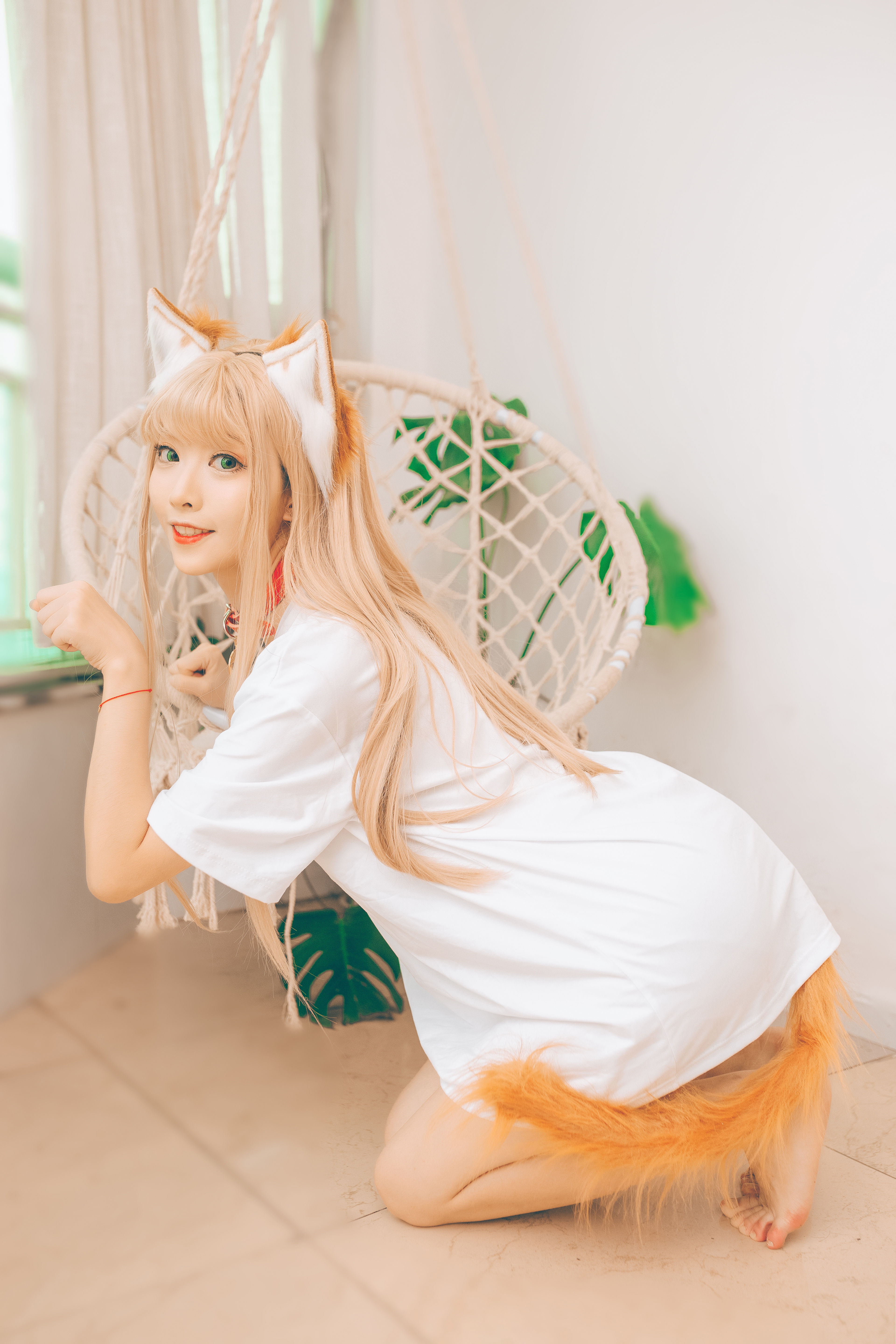 子姬ZJ黄豆粉猫娘CosPlay7