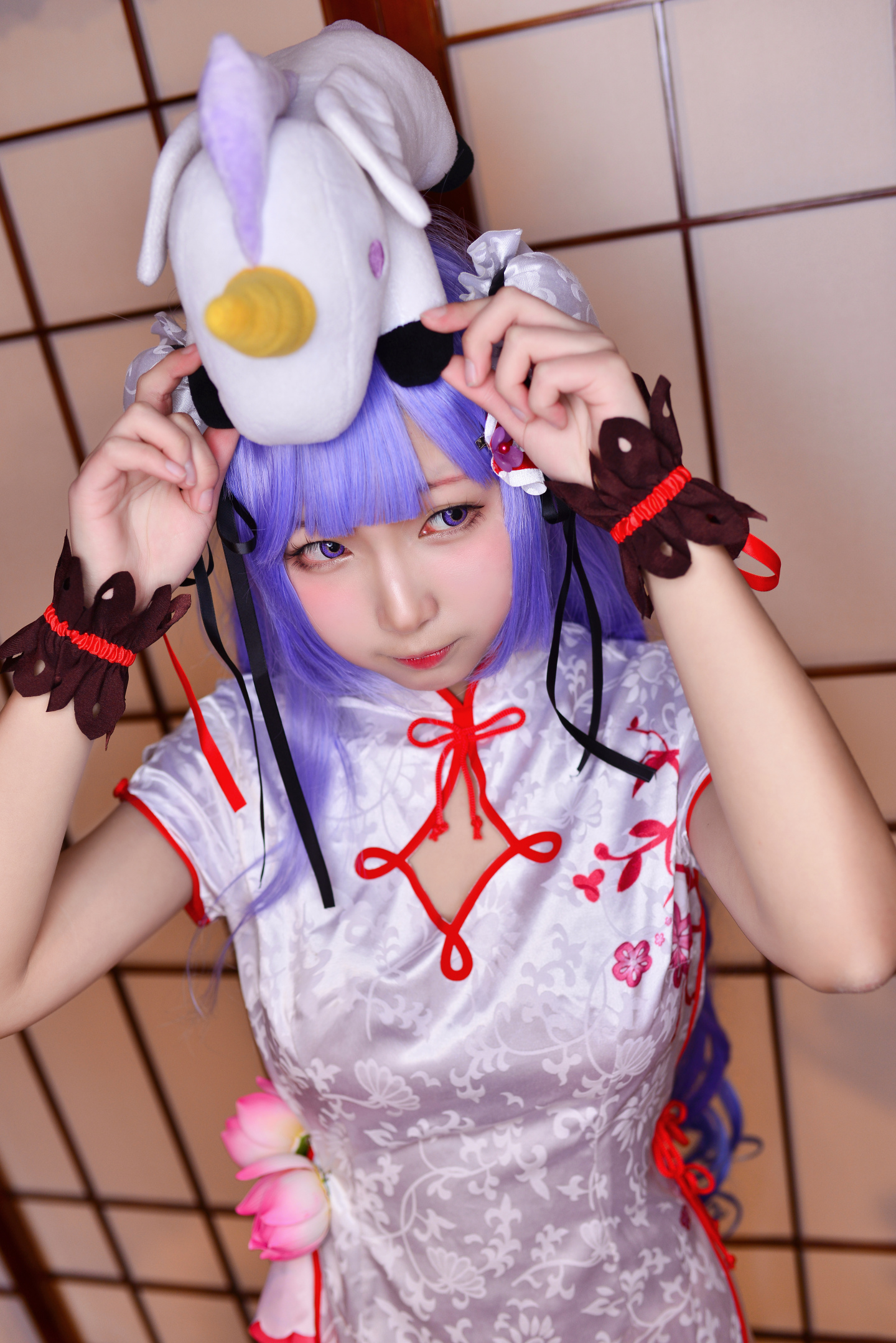 橙喵碧蓝航线独角兽CosPlay4