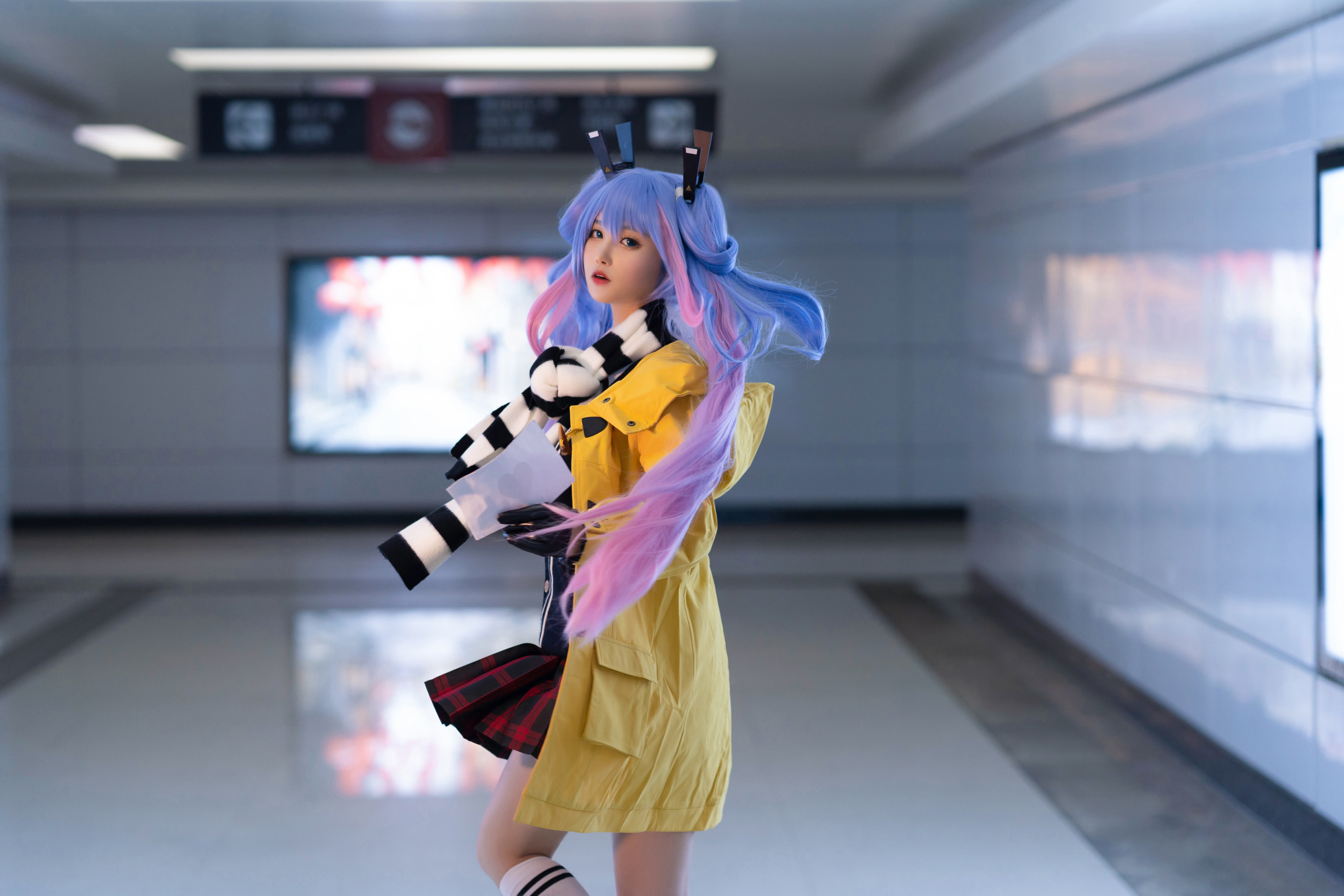 画晴王者荣耀孙尚香时之恋人CosPlay5