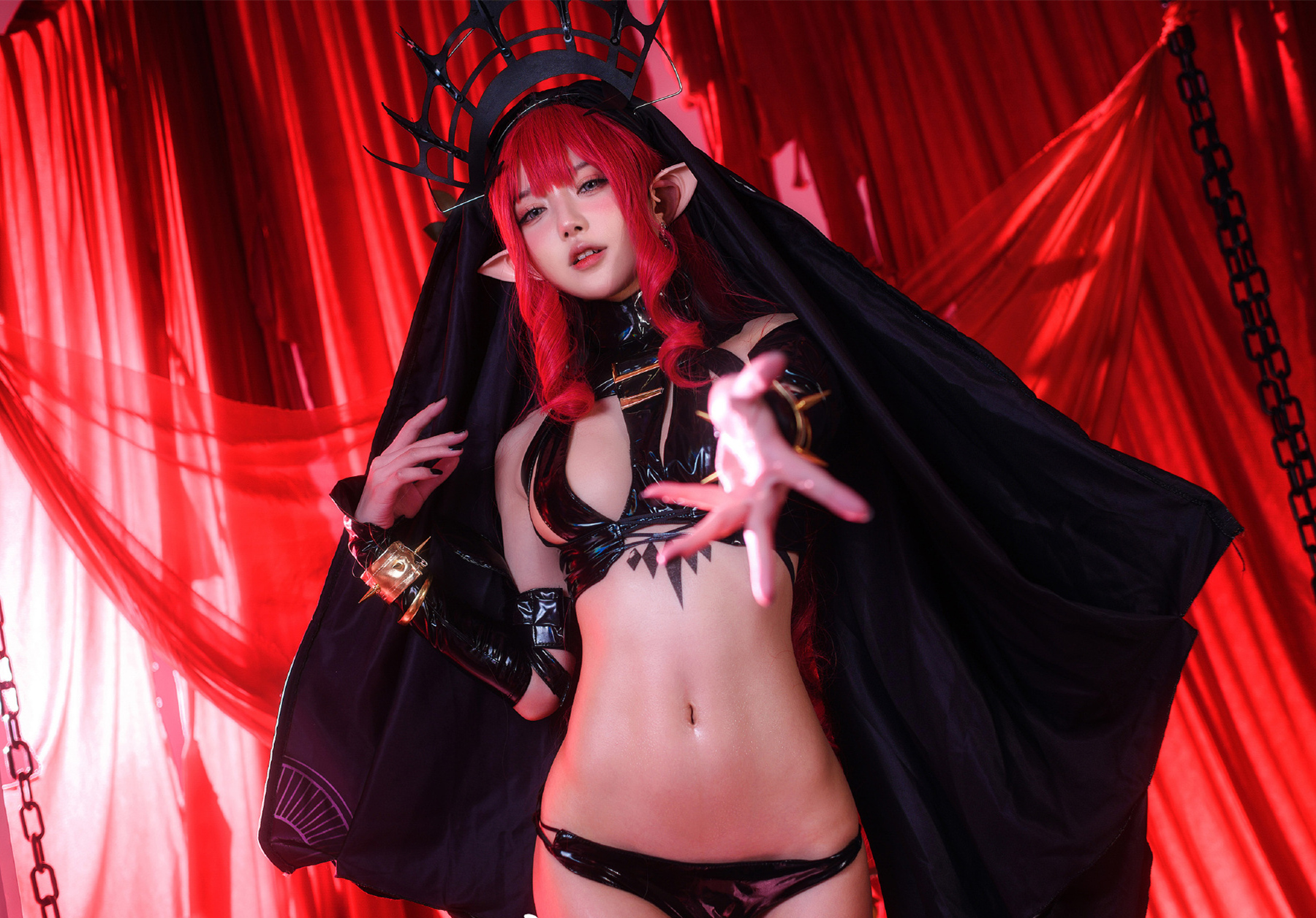 阿包也是兔娘妖精骑士崔斯坦二破cosplay3