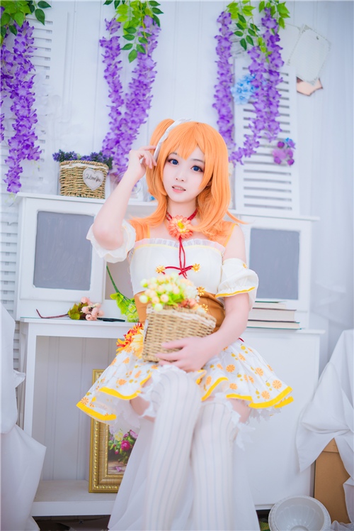 蓝裳LoveLive穗乃果Cosplay2