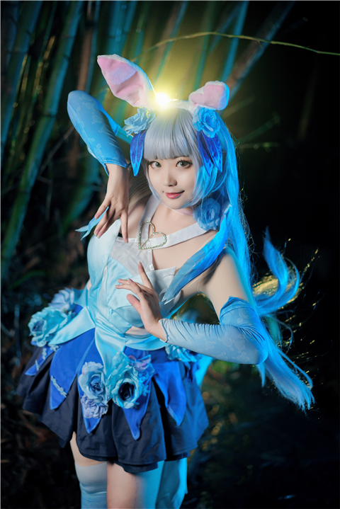 仙贝鸦王者荣耀公孙离CosPlay1