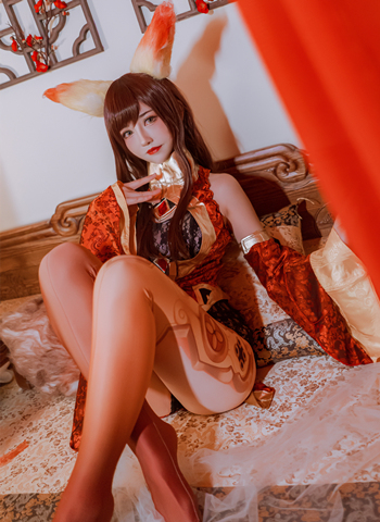 乖乖衣宝CosPlay王者荣耀妲己少女阿狸