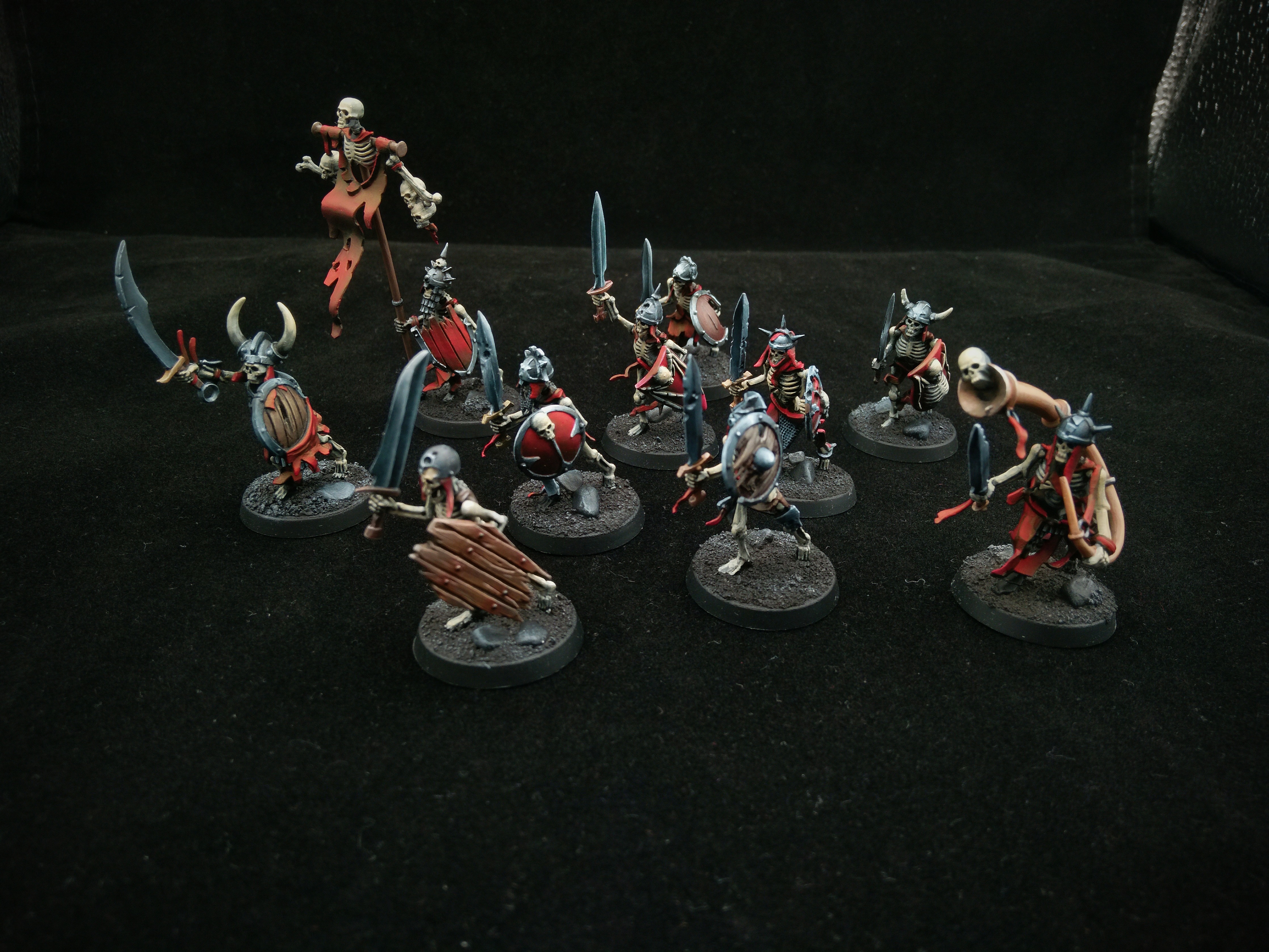 warhammer age of sigmar legions of nagash skeleton warriors