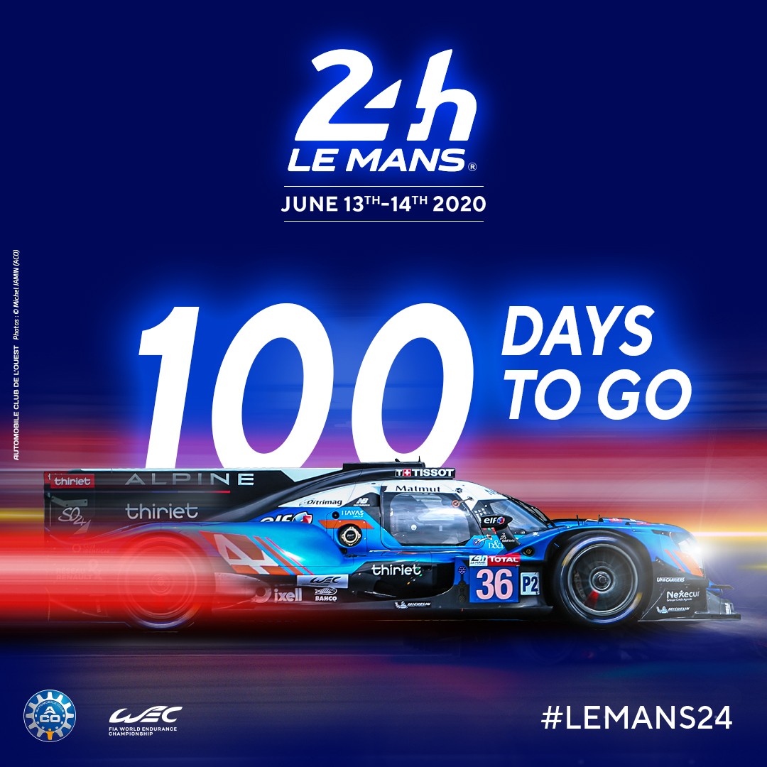 100 days   le mans#勒芒24小时耐力赛