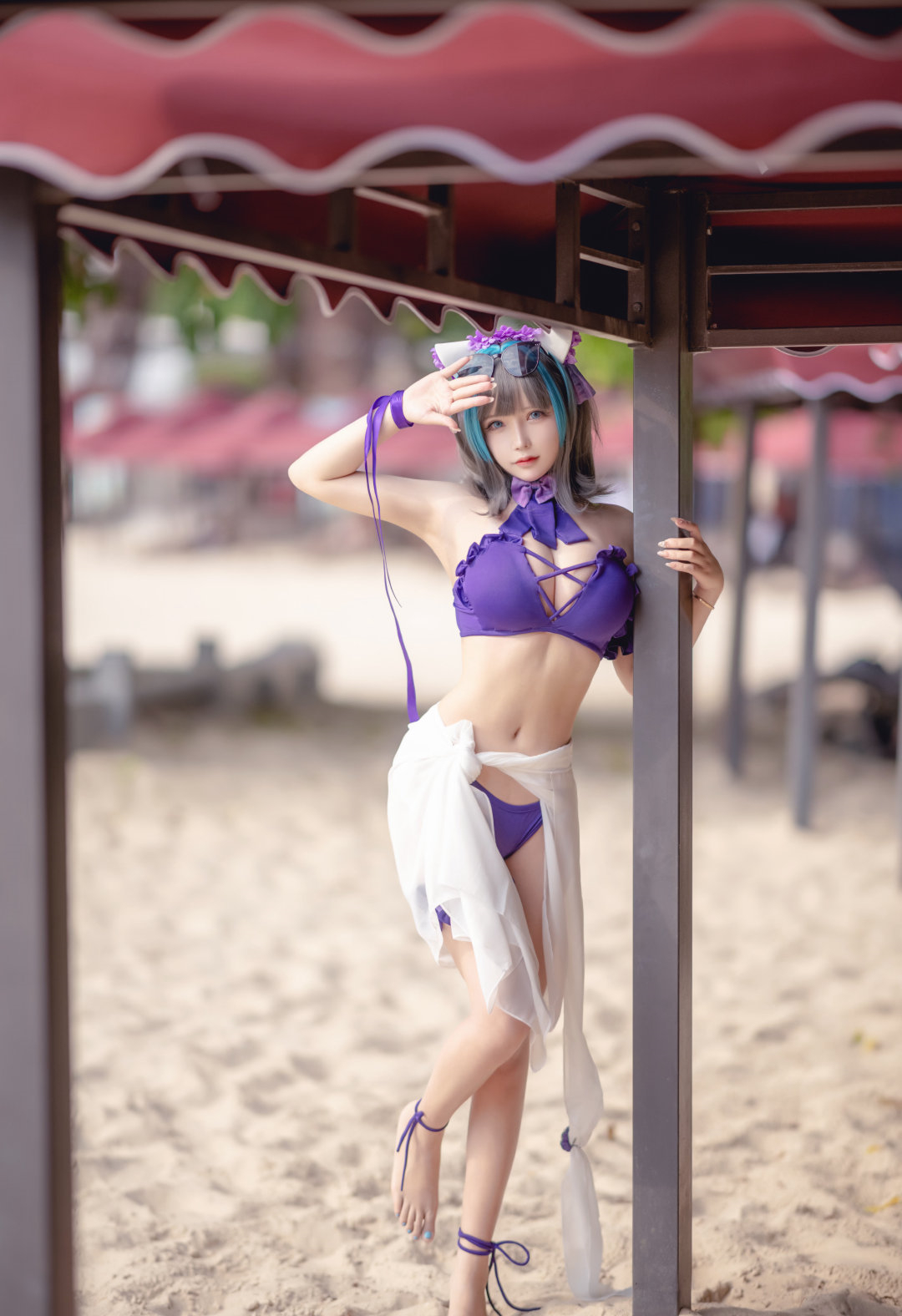 中岛莫之子i碧蓝航线柴郡cosplay1