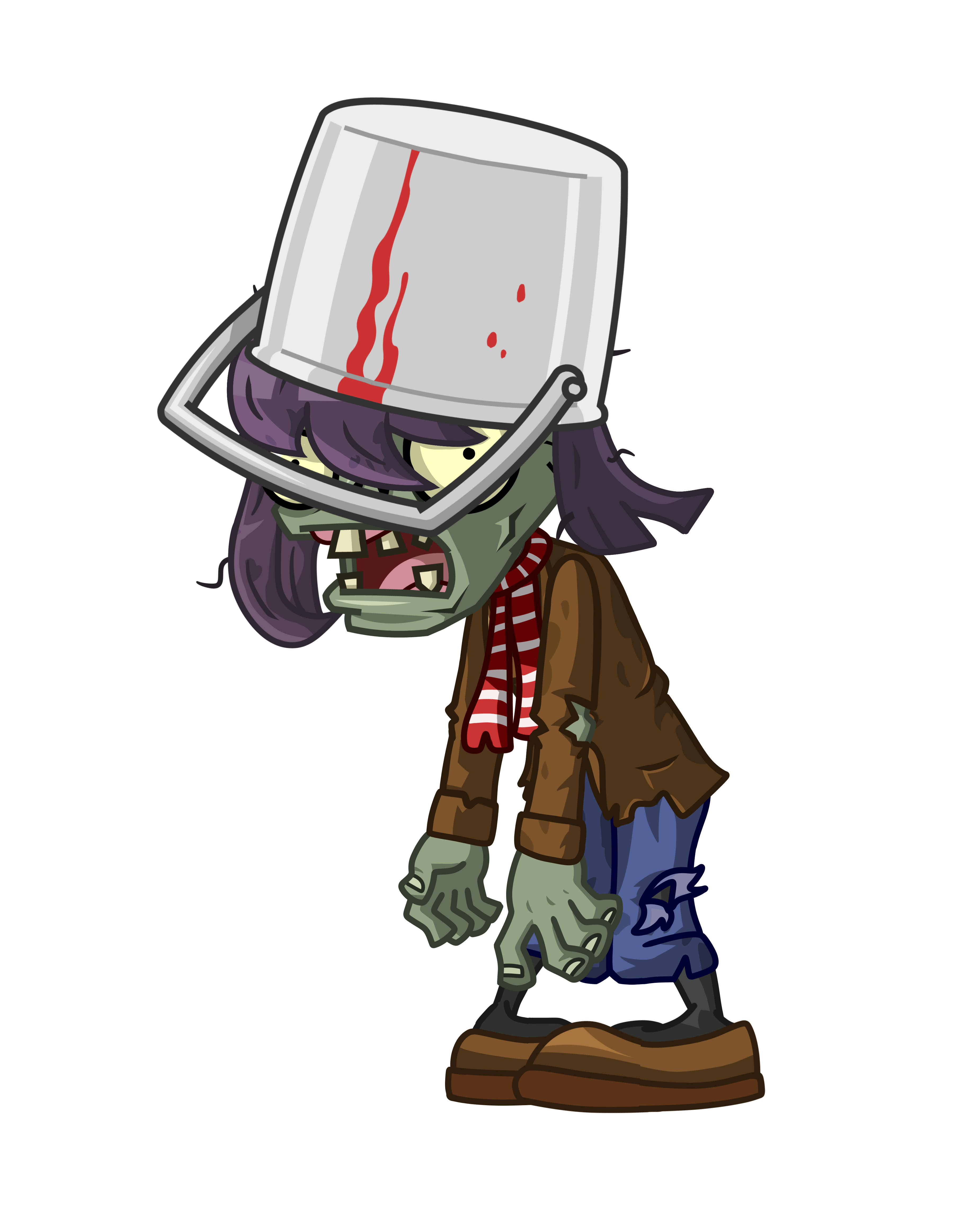 爱恨交加,或许这就是身为一位女僵尸的哲学思考吧.