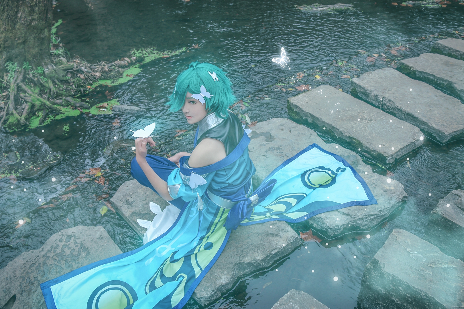 王者荣耀庄周原皮cos正片