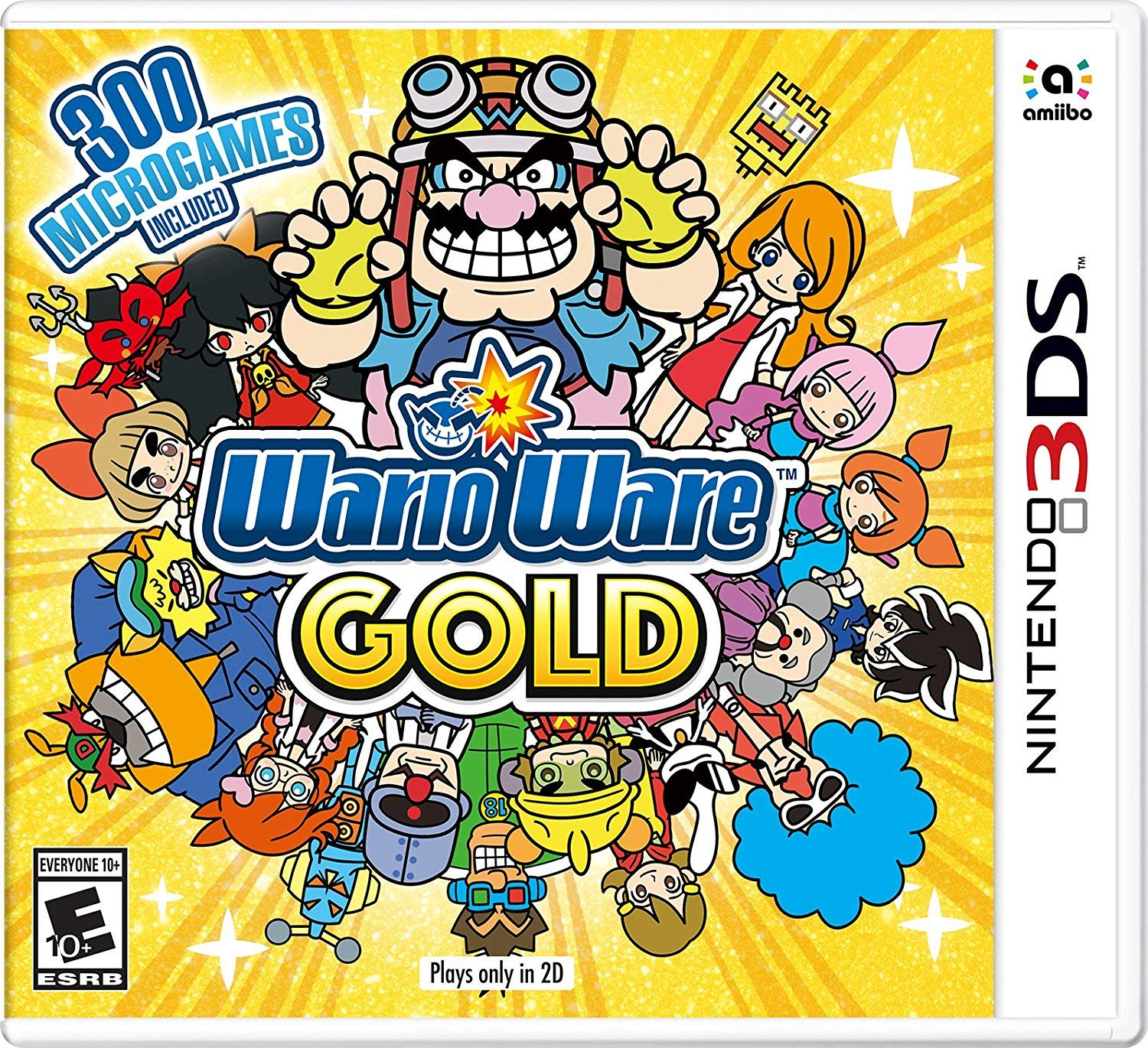 3DS 瓦里奥制造 黄金版 WarioWare Gold