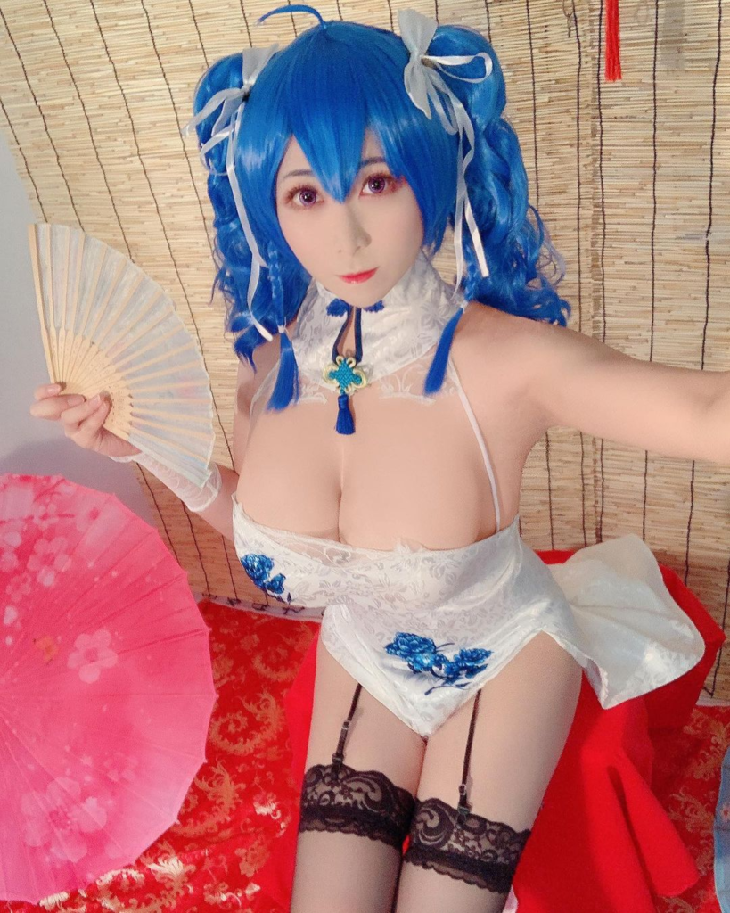 Coser琦玉Nicky香港巨乳美女cosplay精选8