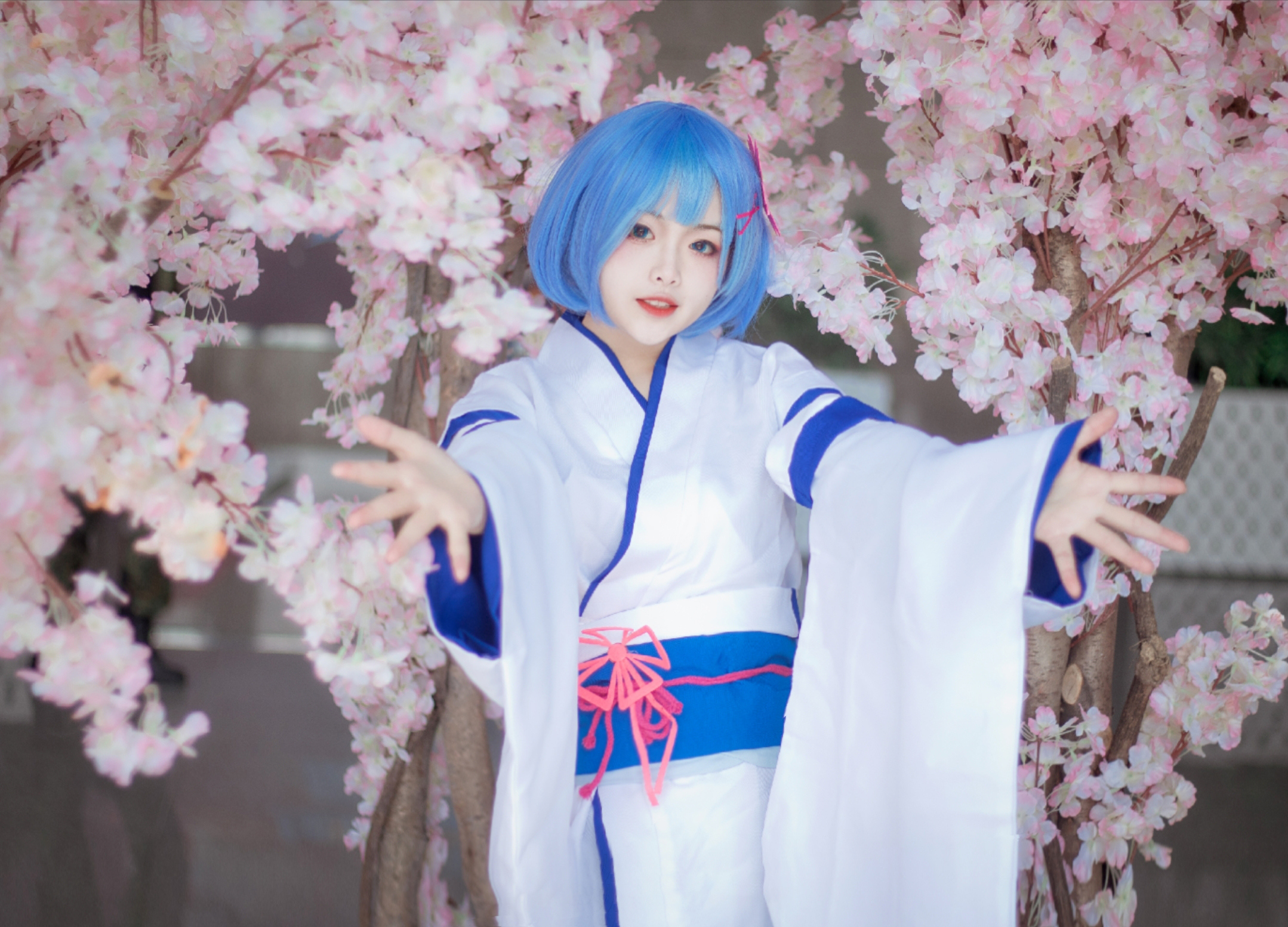 奶糕从零开始的异世界生活和服蕾姆CosPlay5