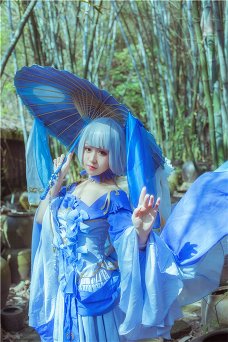 桃米剑网三兰庭轻罗萝莉Cosplay1