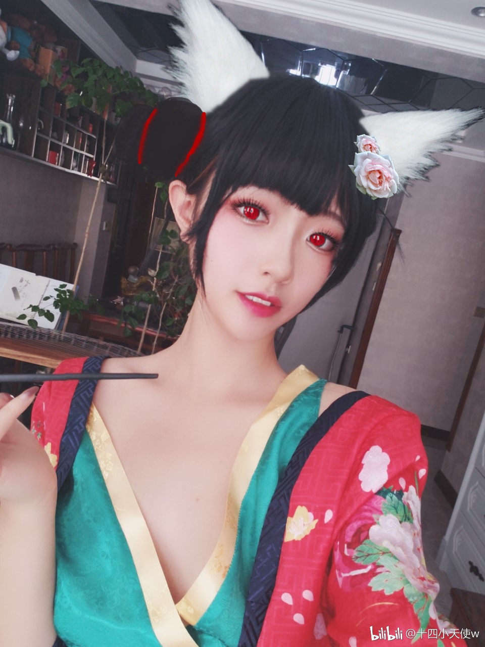 cos试妆白蛇缘起宝青坊狐妖