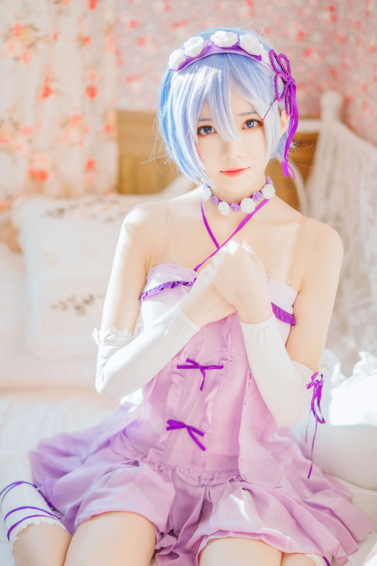 桜桃喵从零开始的世界蕾姆cosplay3