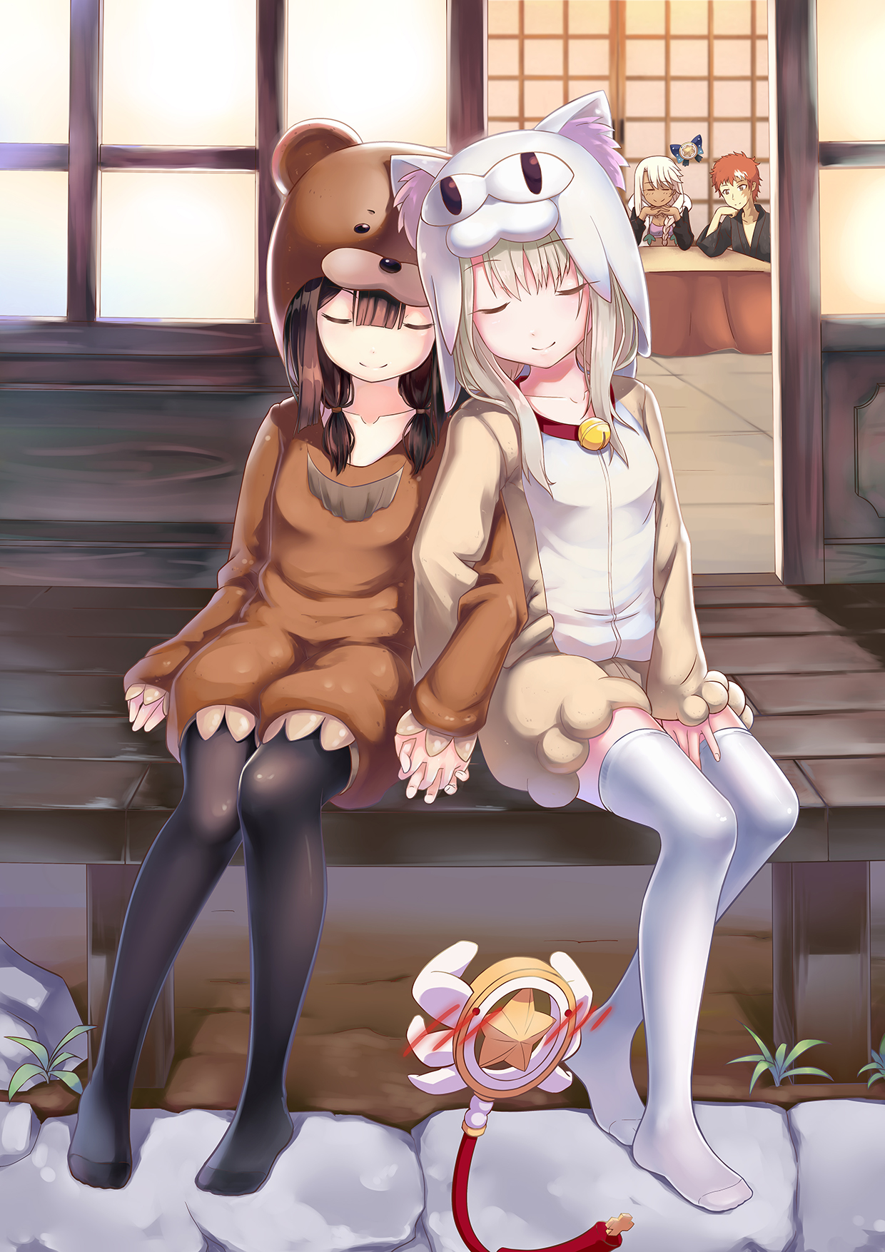 伊莉雅x美游睡衣 _ 熏风染幽月 _ 哔哩哔哩相簿