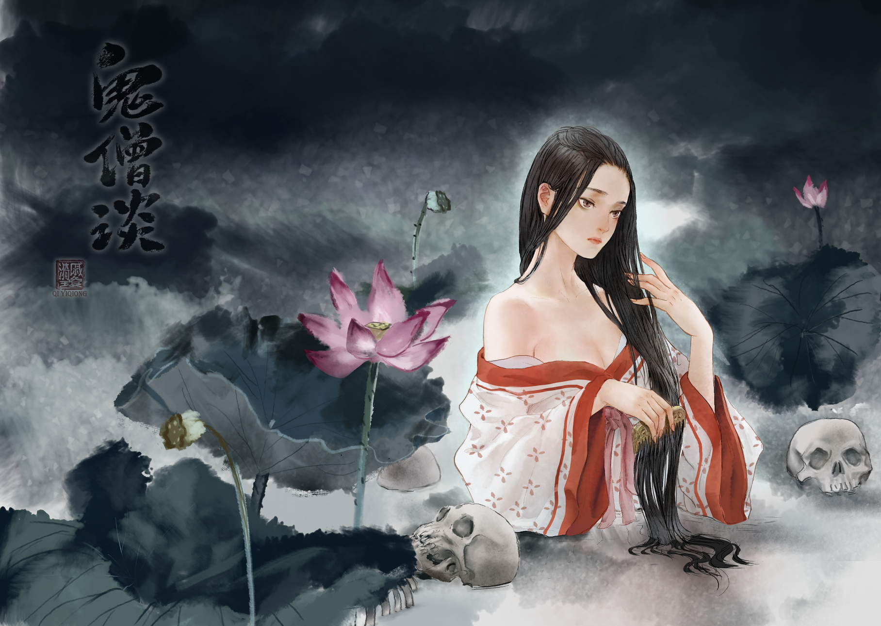 鬼僧谈插画 _ 芝麻饼110 _ 哔哩哔哩相簿