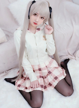 凌凌子COSPLAY穹妹制服